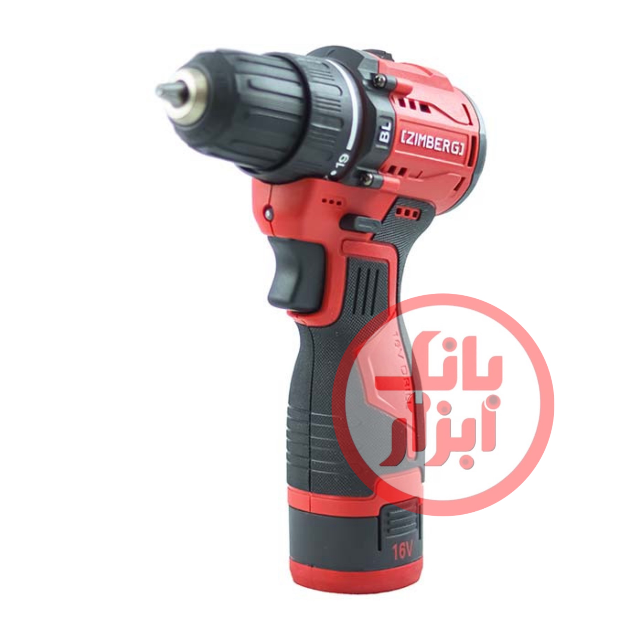 پیچ گوشتی شارژی  10میلی متری شارژی 16 ولت براش لس زیمبرگ مدل PZB-3216